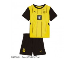 Borussia Dortmund Replik Heimtrikot Kinder 2024-25 Kurzarm (+ Kurze Hosen)